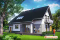 Проект коттеджа Брунон Рекс - зеркальное отражение